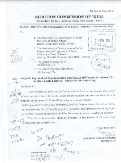 ELECTION COMMISSION OF INDIA