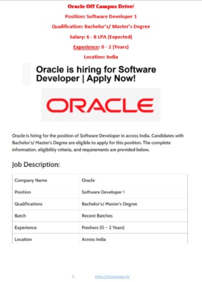 ORACLE