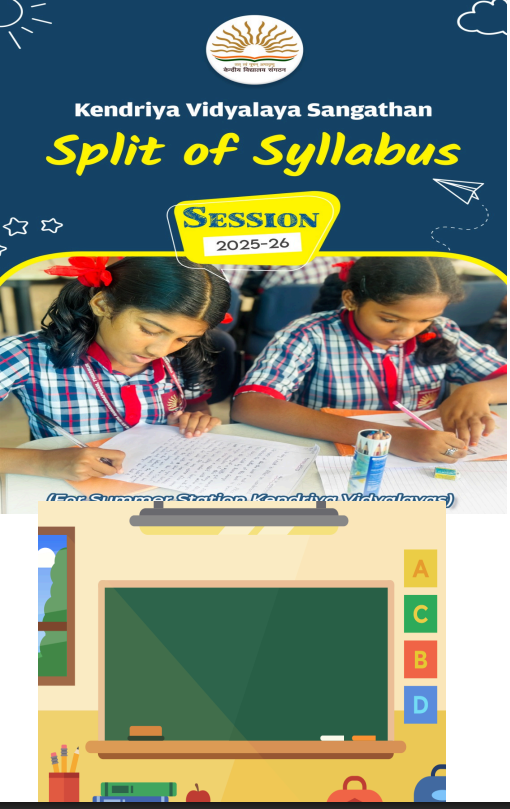 KVS SPLIT UP SYLLABI FOR SUMMER STATIONS