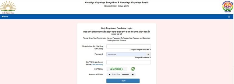 Kendriya Vidyalaya Sangathan & Navodaya Vidyalaya Samiti Recruitment Drive 2025